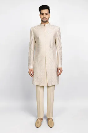 Floral Ogee Sherwani - Vivaan