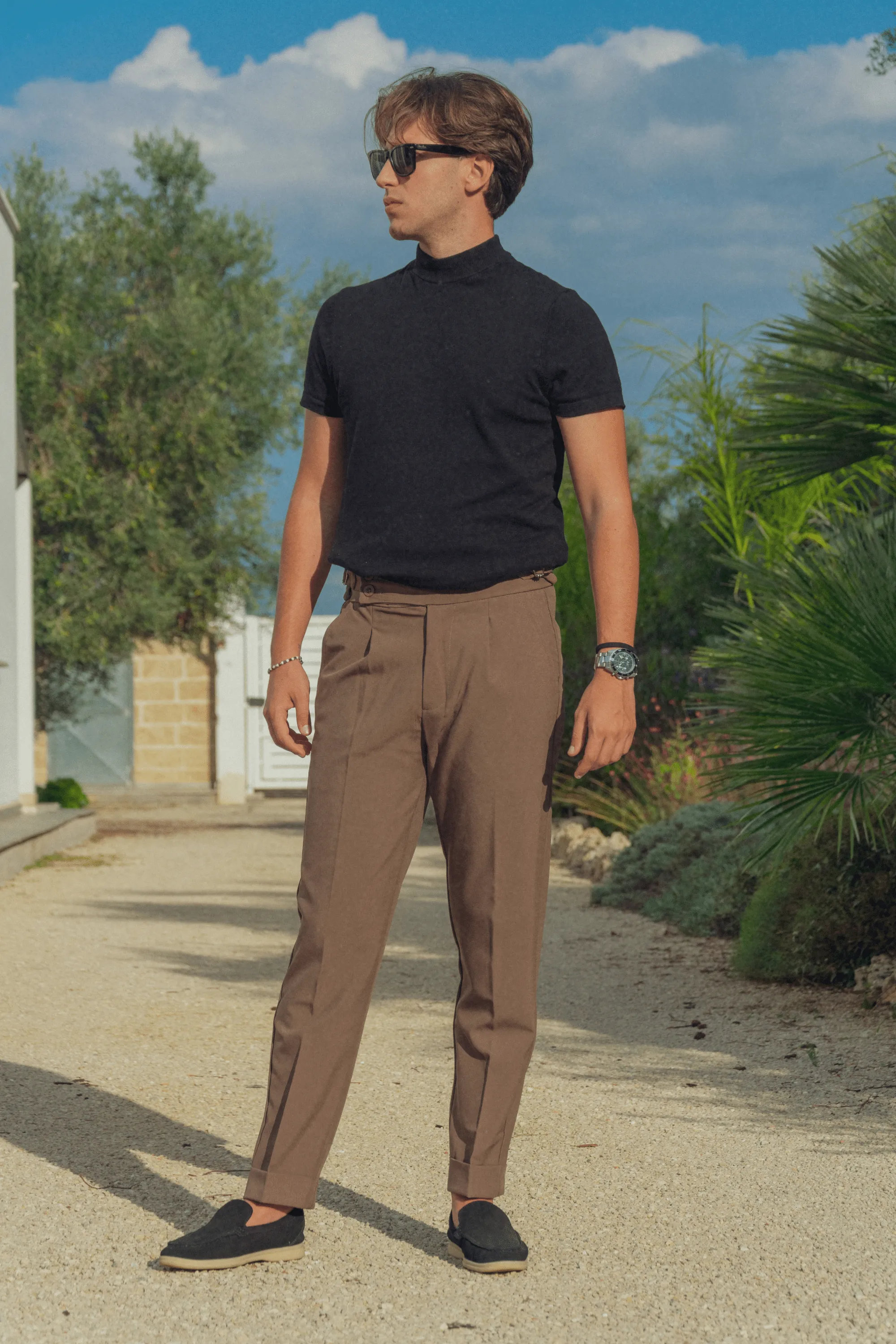 Fraser - Double Button Pant