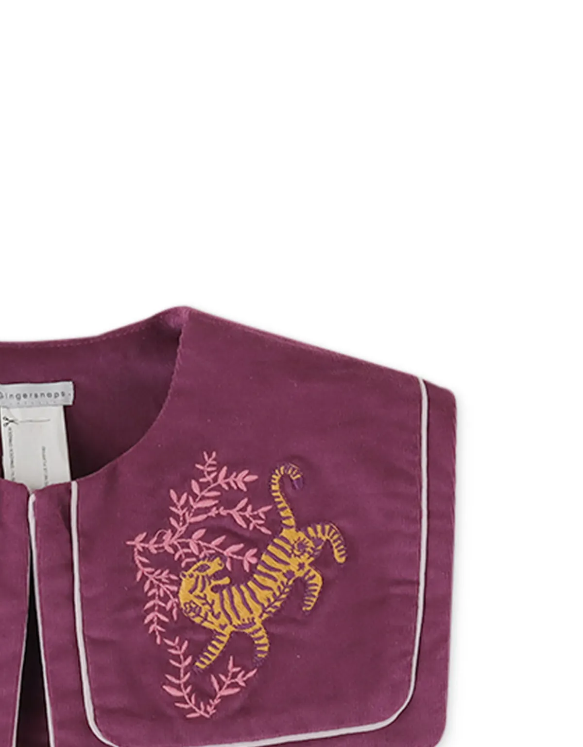 GIRLS DOUBLE LAYER COLLAR