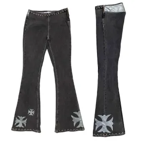 Gothic Cross Flares (XXS/XS Slim)