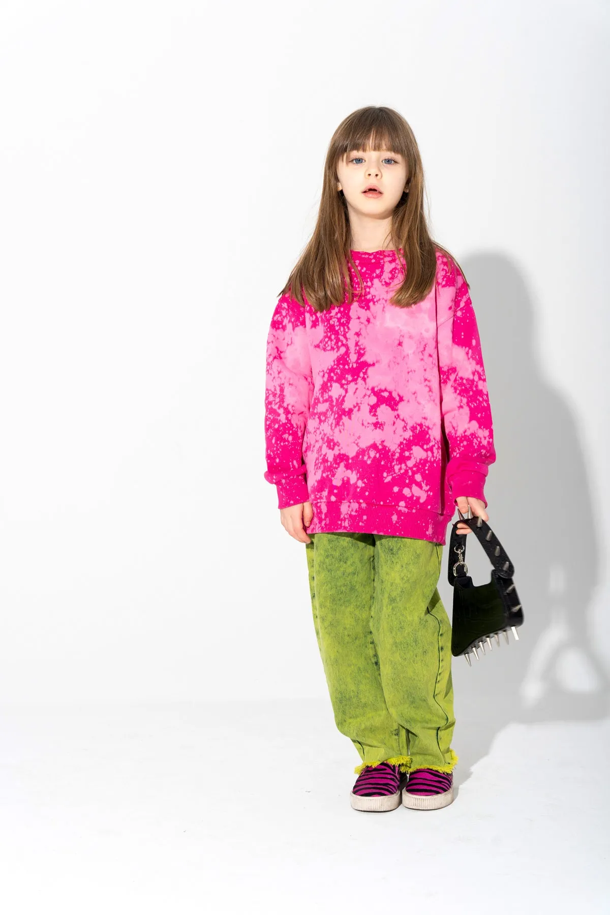 GREEN BAGGY TROUSERS