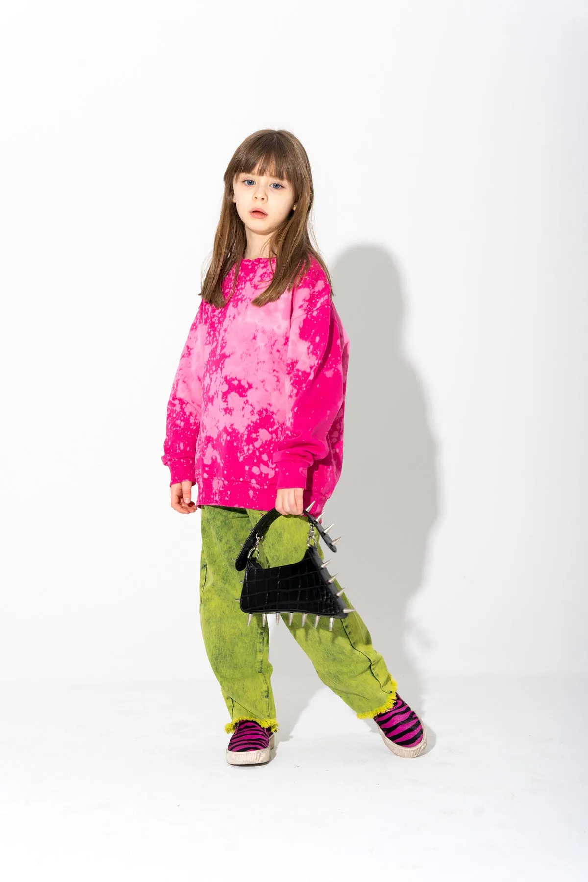GREEN BAGGY TROUSERS