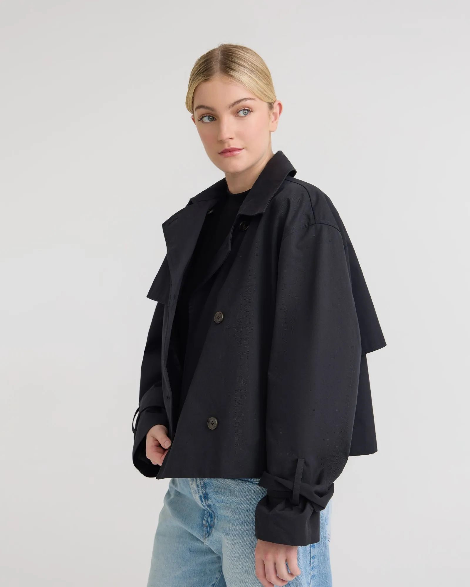 Griffin Crop French Jacket
