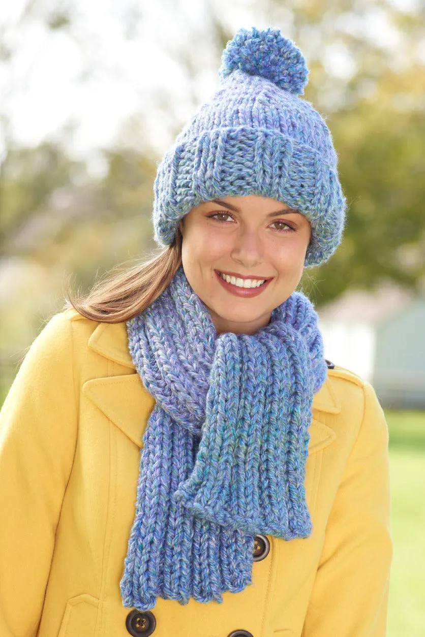 Hat And Scarf Set (Knit) - Version 3