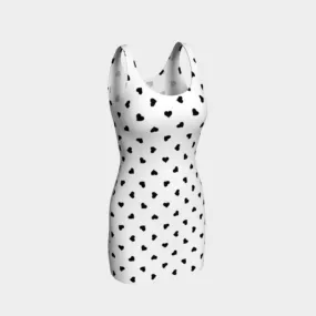 Hearts Bodycon Dress
