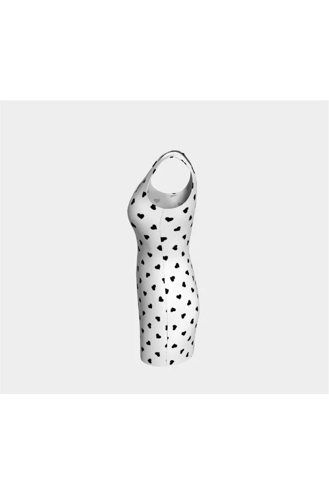 Hearts Bodycon Dress