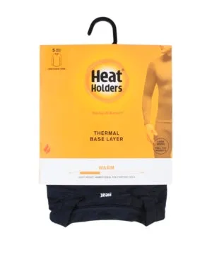 Heat Holders Mens Regular fit Thermal T Shirt Medium Black Stretch