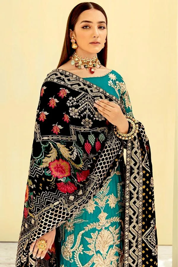 Imrozia La-Heritage · Festive Velvet Formal Collection – I.V-03 Eden Bliss