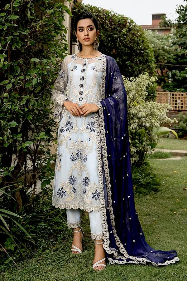 Imrozia Premium Sooraj Garh Chiffon Collection – I-147 Surmai Bahar