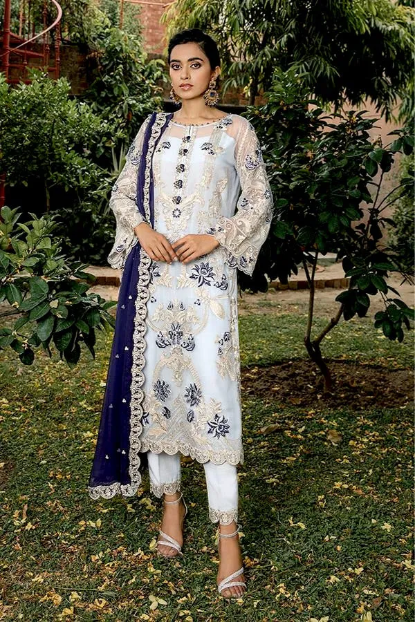Imrozia Premium Sooraj Garh Chiffon Collection – I-147 Surmai Bahar