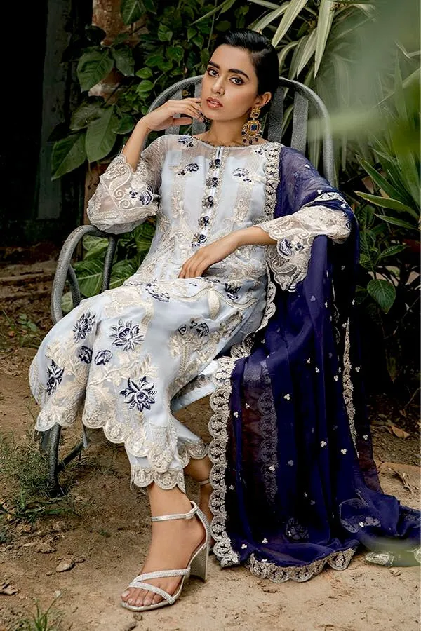 Imrozia Premium Sooraj Garh Chiffon Collection – I-147 Surmai Bahar