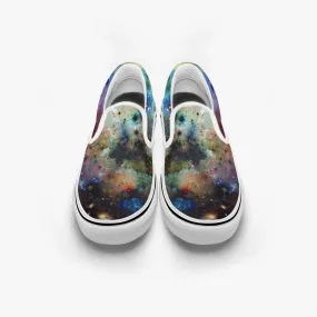Ishtar Split-Style Psychedelic Slip-On Shoes