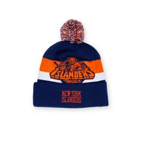 Islanders CCM Fisherman Big Logo Pom Knit