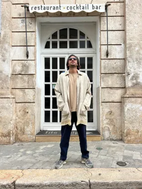 Jacket Men - BEIGE & GOLD FLOWER
