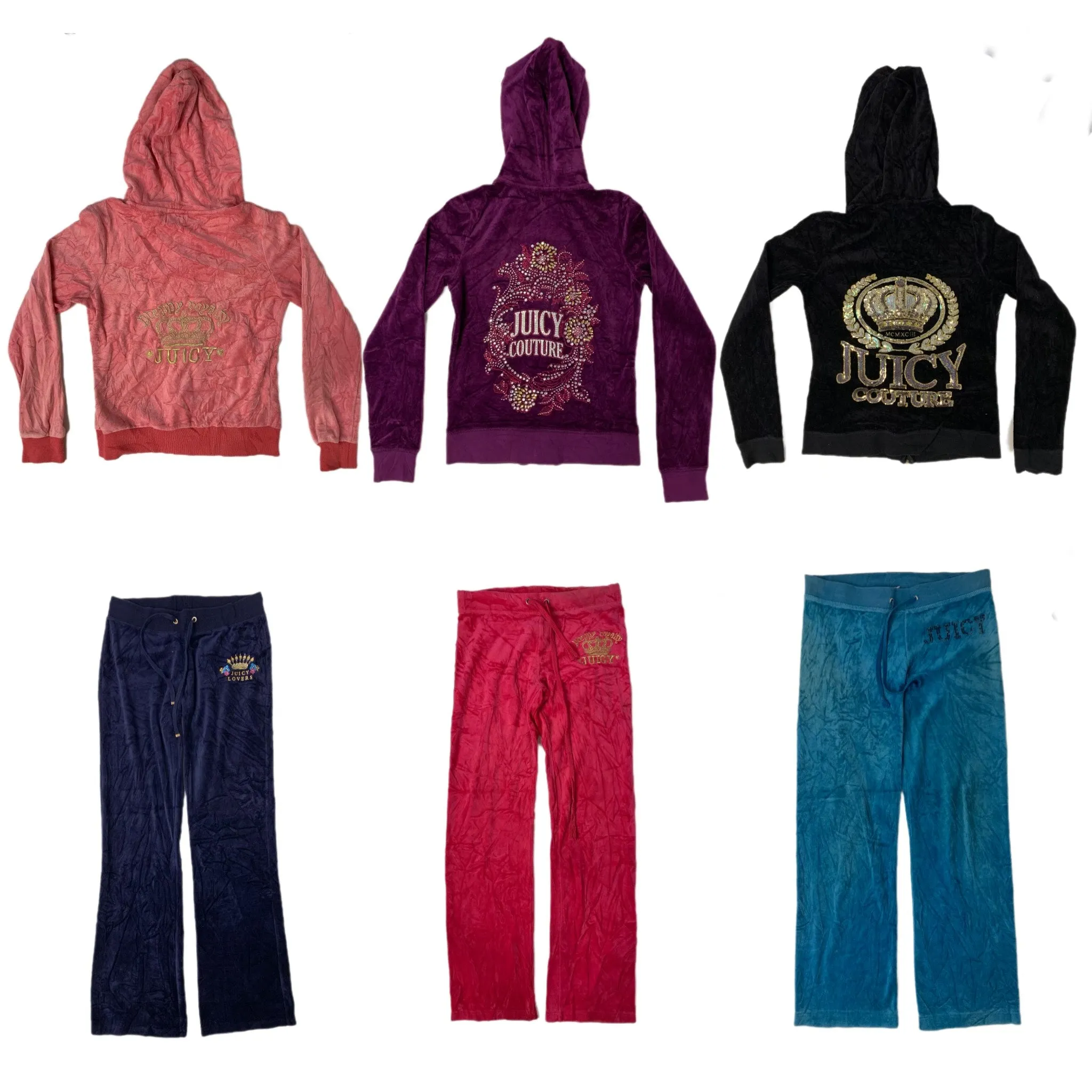 Juicy Couture Embellished  Tracks and Hoodies SS-069