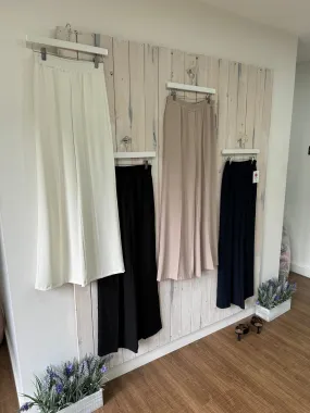 Leni Wide Leg Trousers - 4 Colours - New Collection