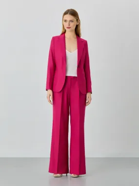 Loose Fit Trousers In Rayon Blend