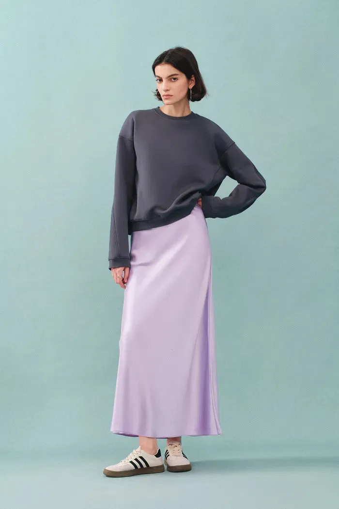 Lotus Crewneck Sweatshirt in Cotton
