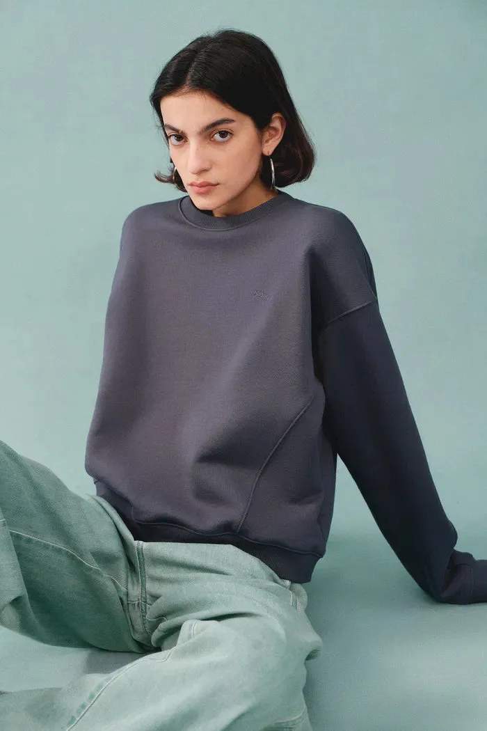 Lotus Crewneck Sweatshirt in Cotton