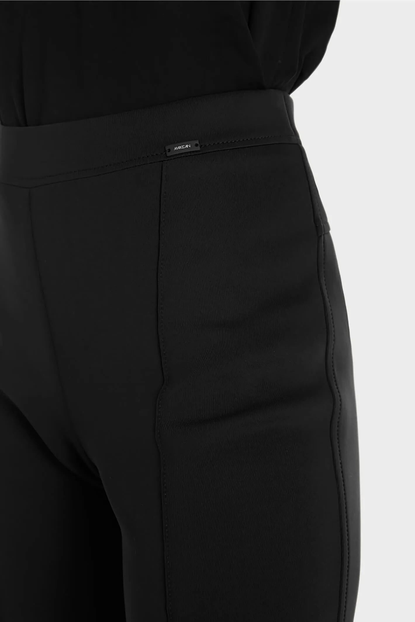 Marc Cain VP 81.01 J35 900 Sofia Black Slim Fit Trousers