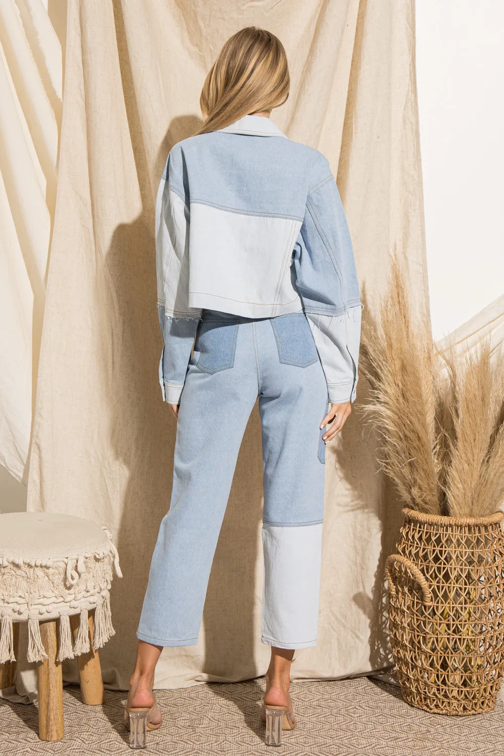 Mend Your Manners Jacket - Denim