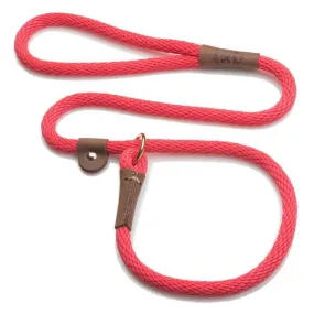 Mendota Rope Dog Slip Lead  3/8 inch wide for smaller dogs -  Range of colours