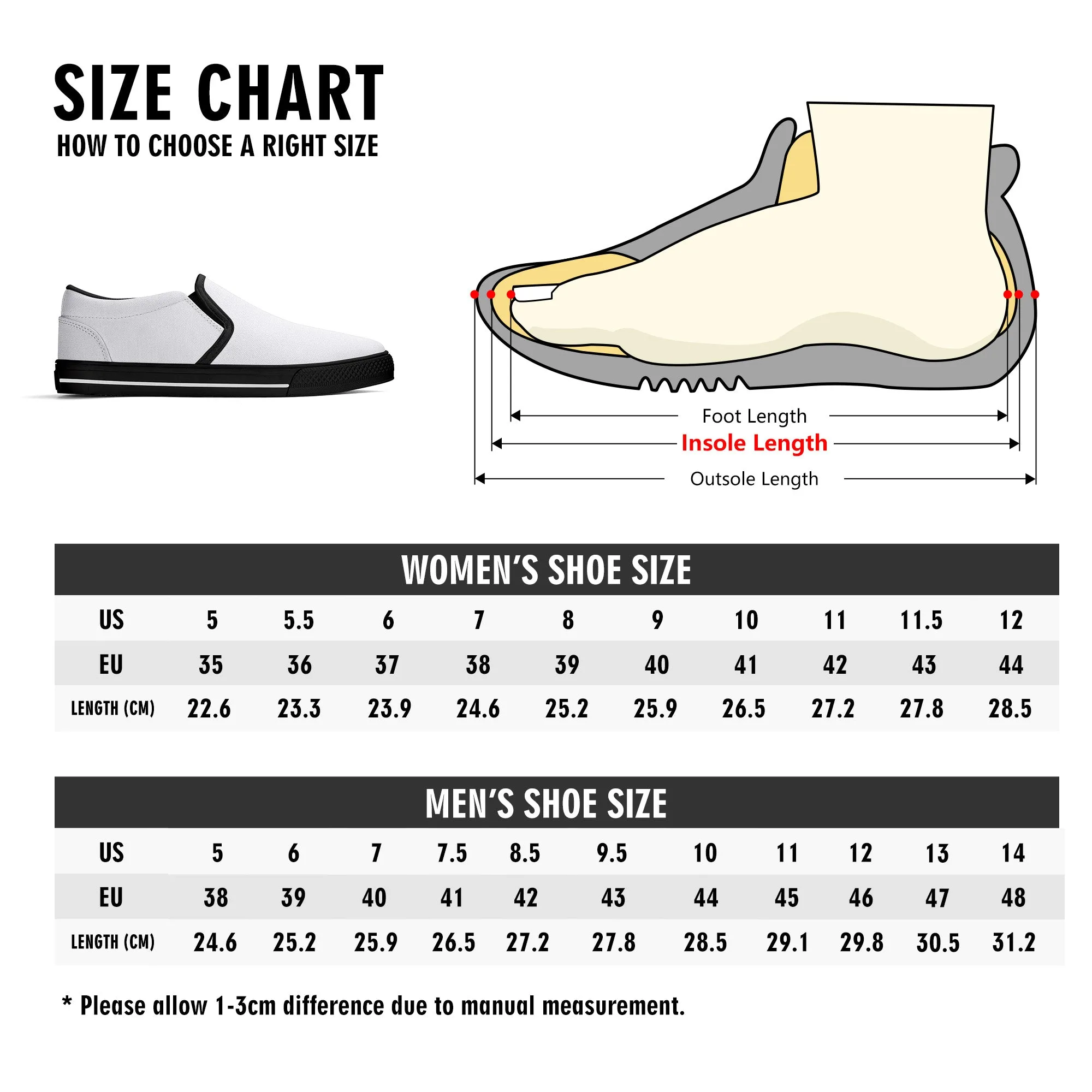 Mens Snowflake Pine Rubber Slip On Shoes