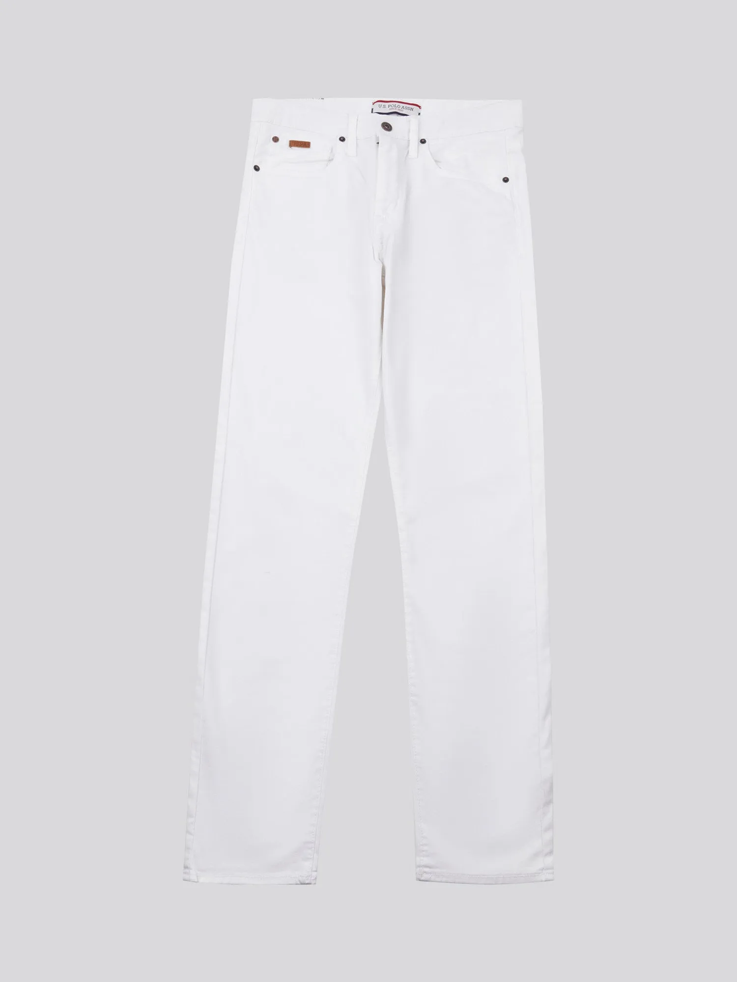 Mens Woven Trousers in Bright White