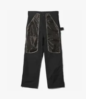 Mesh Panel Painter Pant – Black Back Sateen