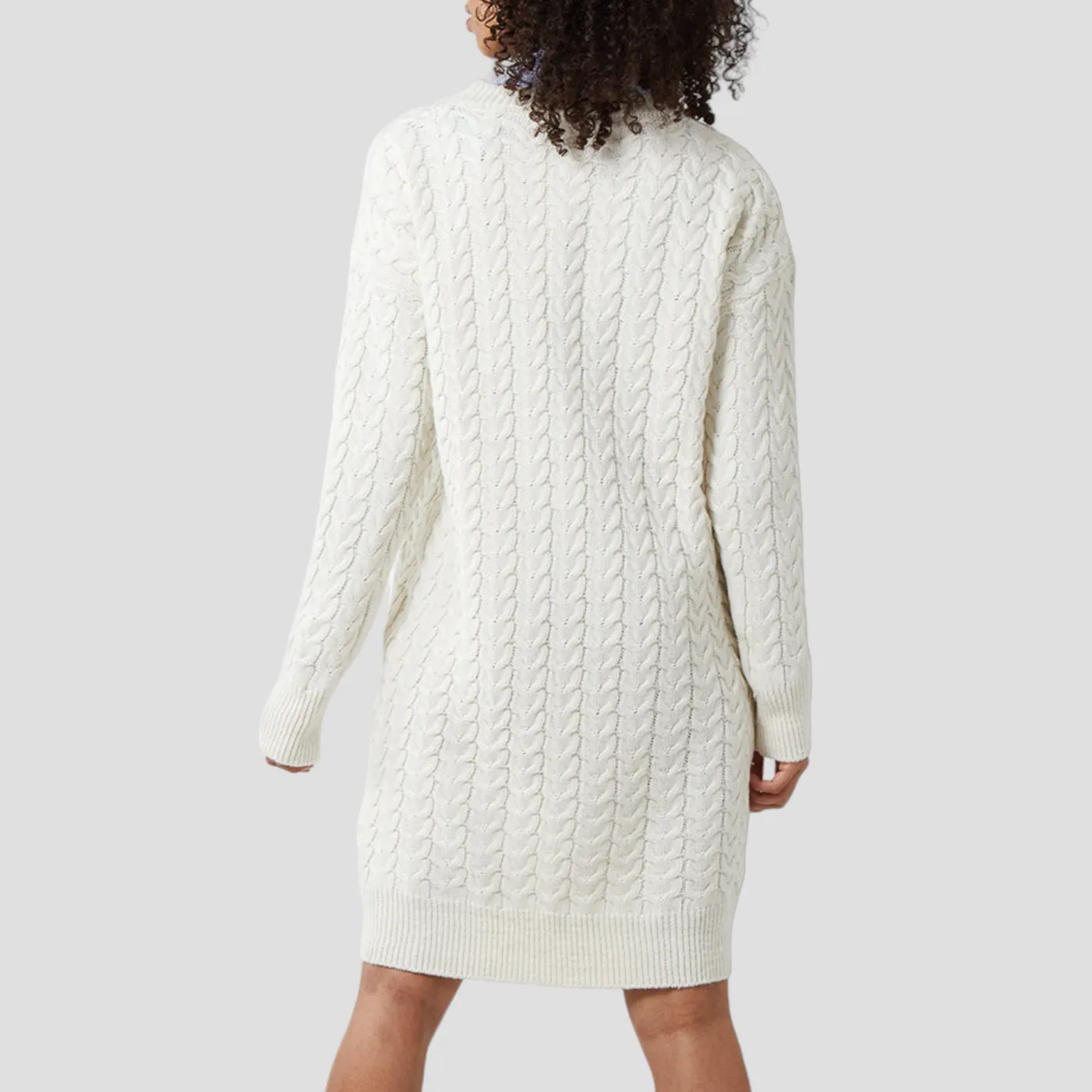 Millie Cable Knit Jumper Dress