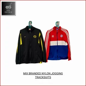 MIX BRANDED NYLON JOGGING TRACKSUITS - 50 PCS