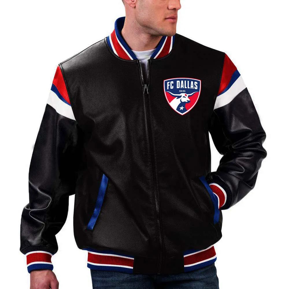 MLS Dallas FC Leather Jacket