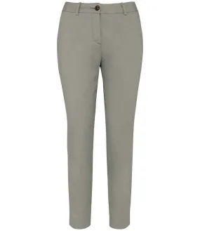 Native Spirit Ladies Chino Trousers | Almond Green