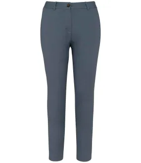 Native Spirit Ladies Chino Trousers | Mineral Grey