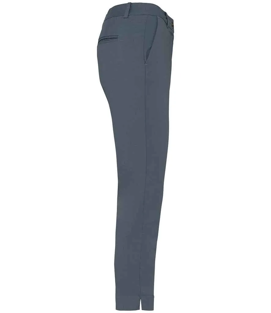 Native Spirit Ladies Chino Trousers | Mineral Grey