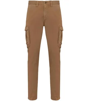 Native Spirit Washed Cargo Trousers | Washed Dark Camel