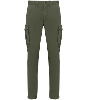 Native Spirit Washed Cargo Trousers | Washed Organic Khaki