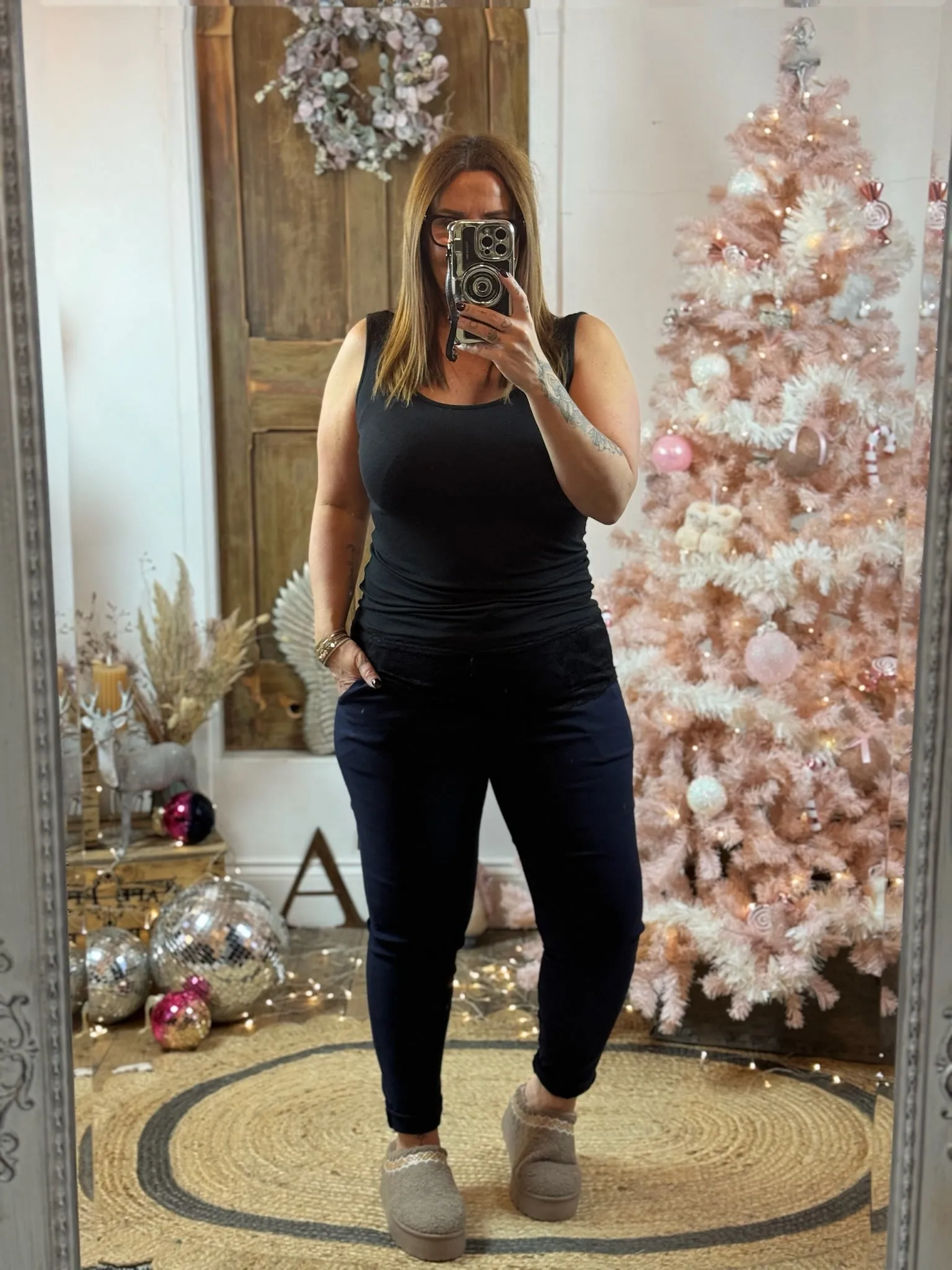 Navy Magic Trousers