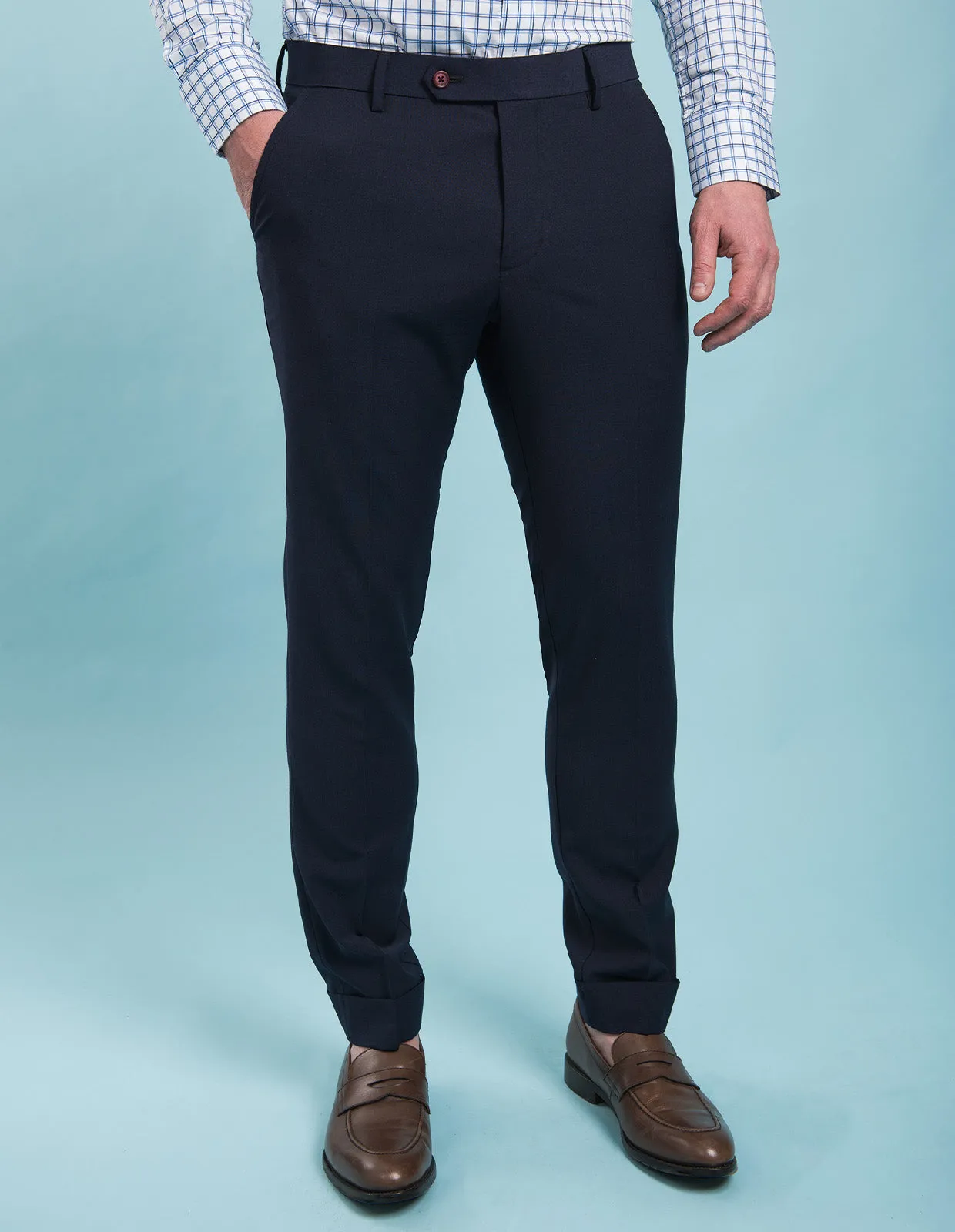 Navy Tech Wools | Dress