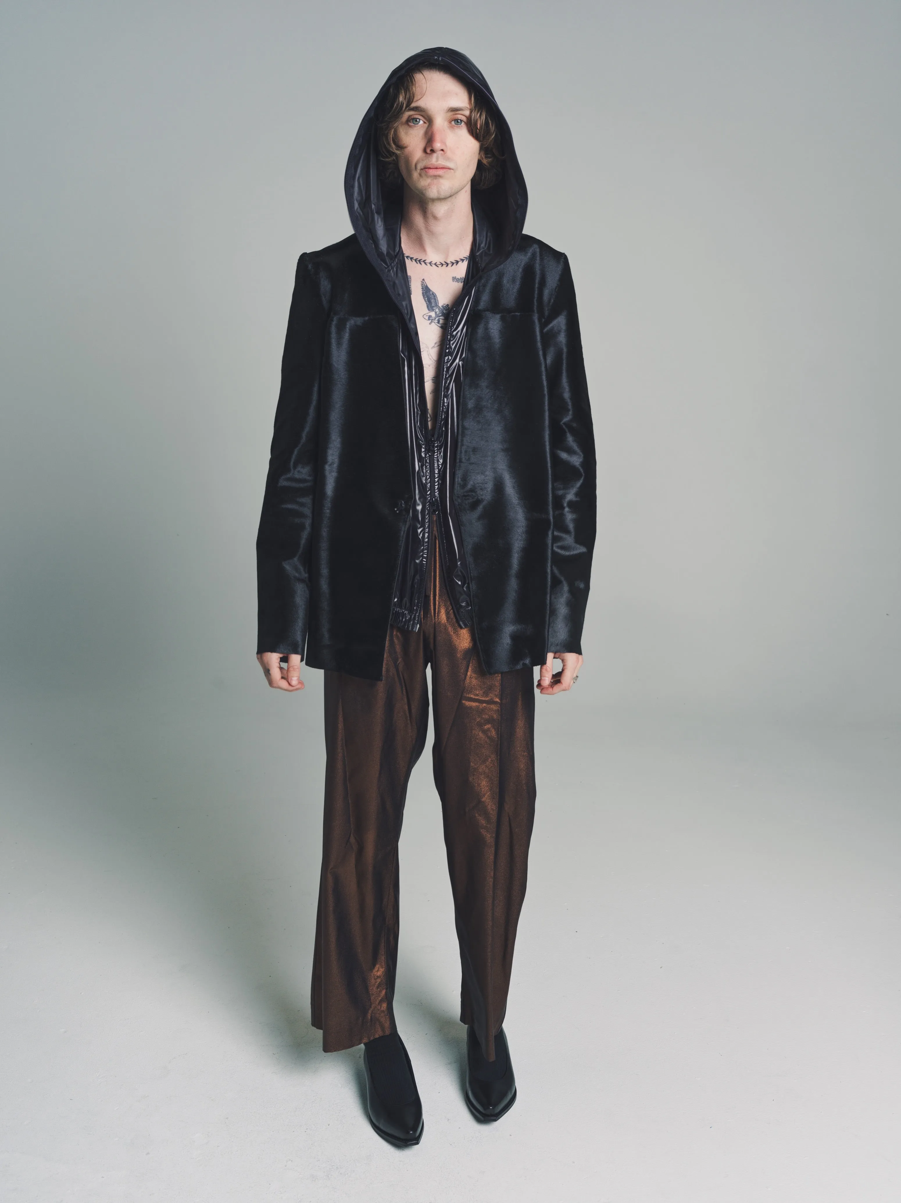 No.198 Copper Coated Silk Trousers