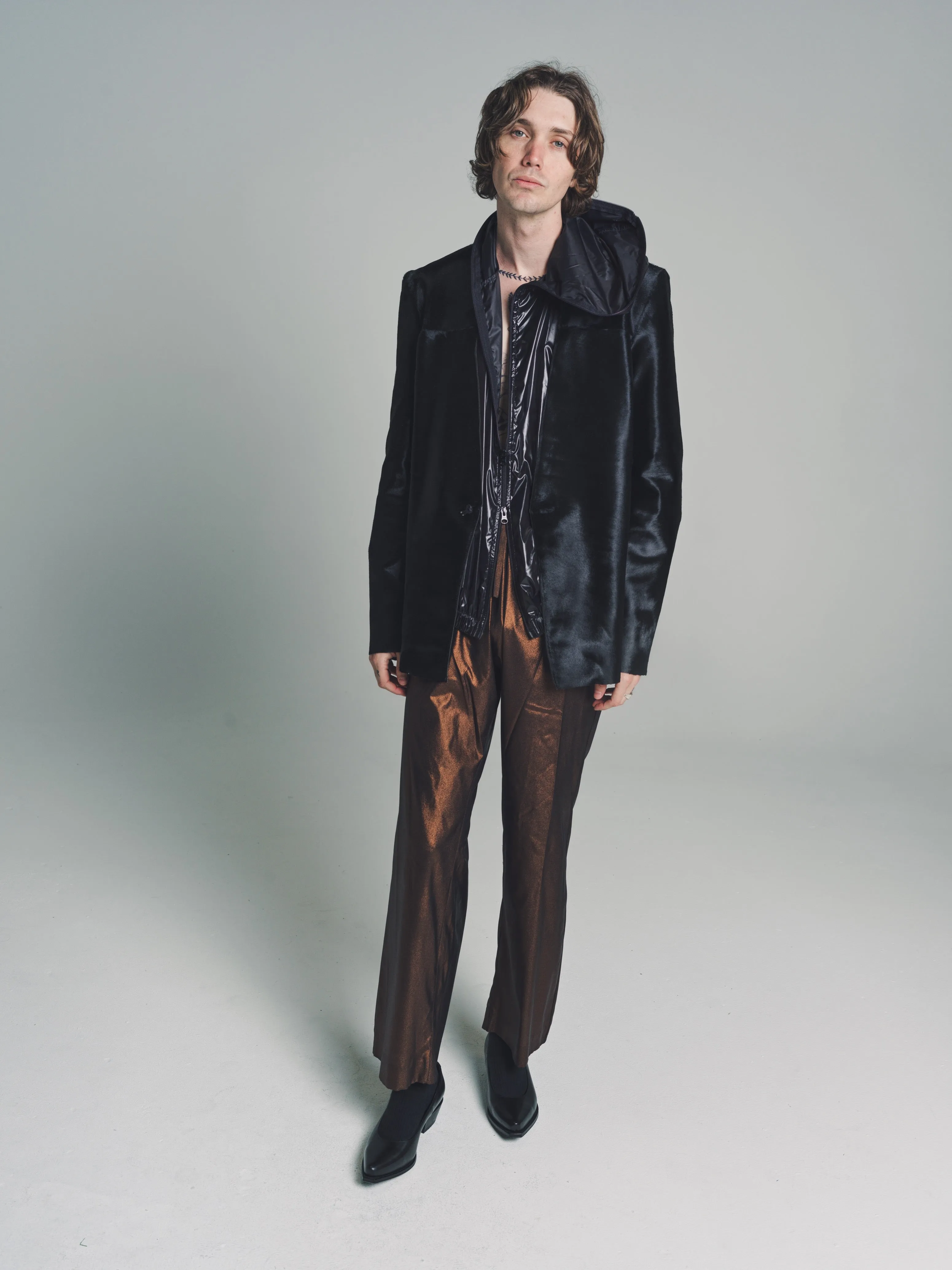 No.198 Copper Coated Silk Trousers