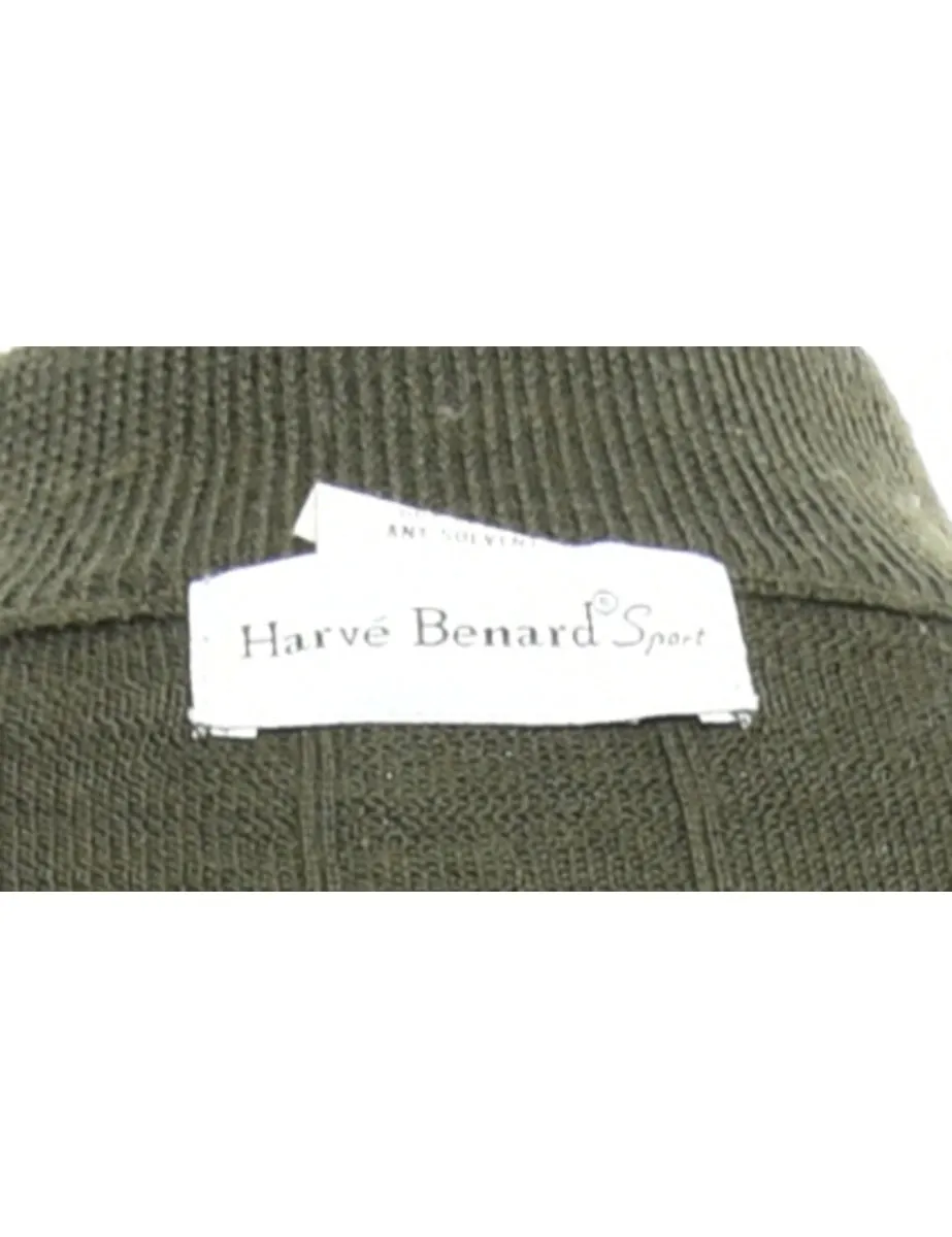 Olive Green Harvey Benard Jumper - M