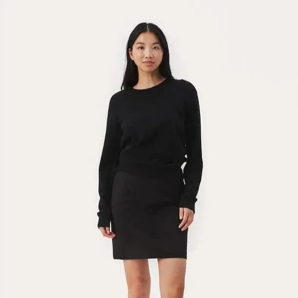 Part Two EvinaPW Cashmere Jumper in Black