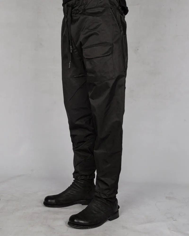 Regular fit drawstring trousers