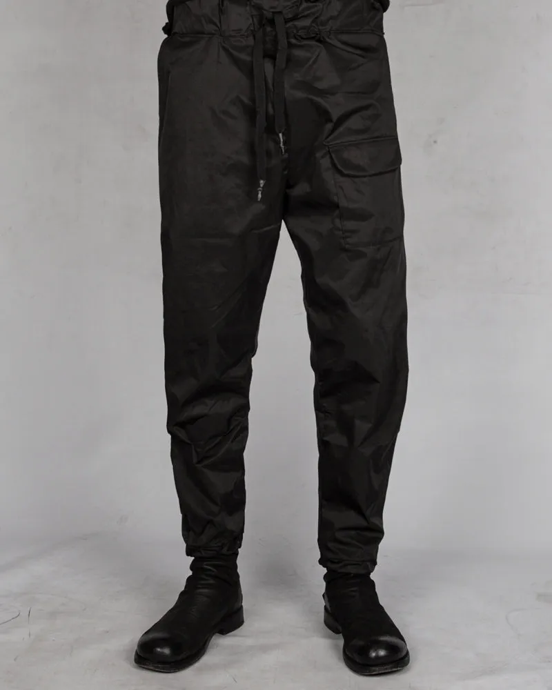 Regular fit drawstring trousers