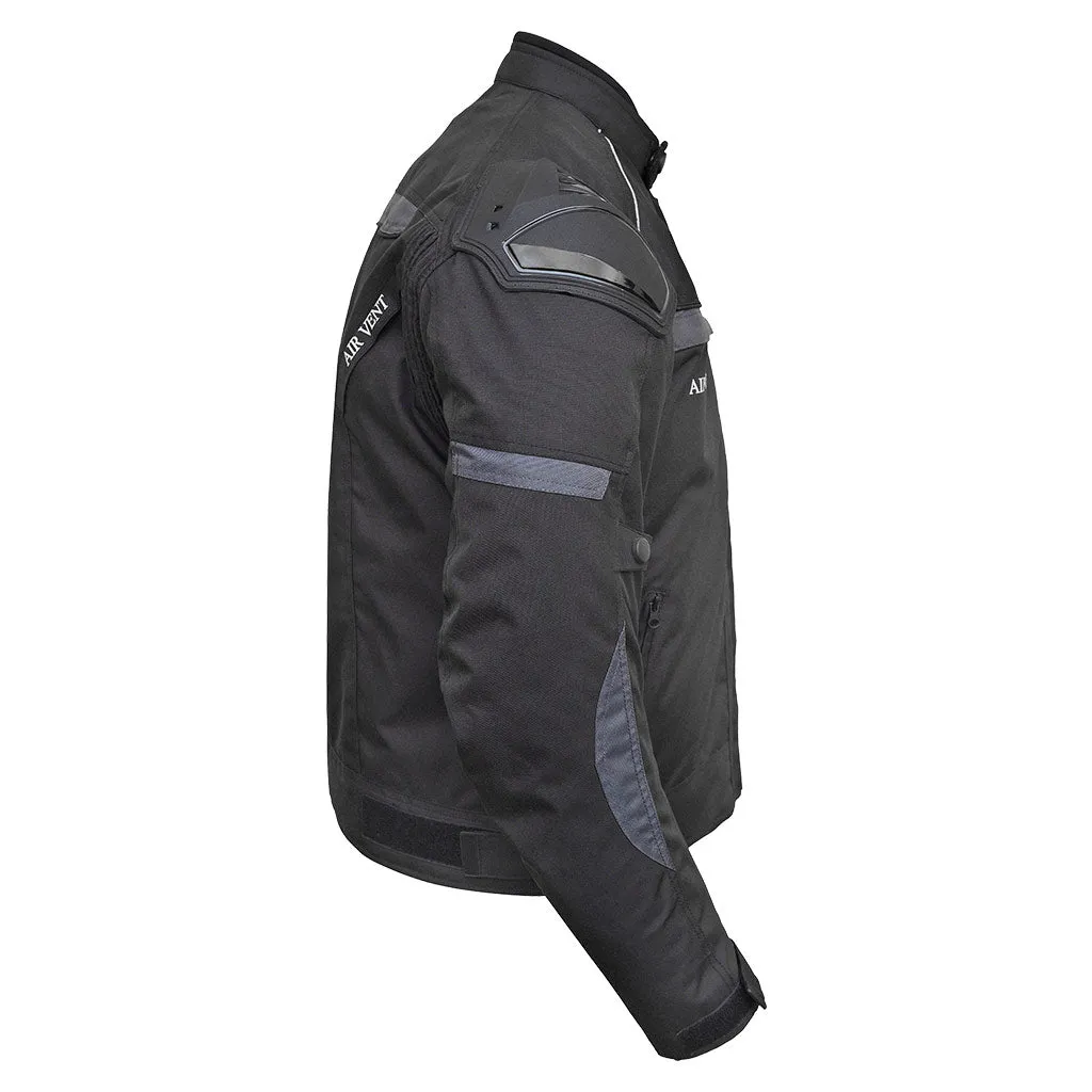 RIDERACT® Waterproof Textile Motorcycle jacket Dominator Motorbike Jacket