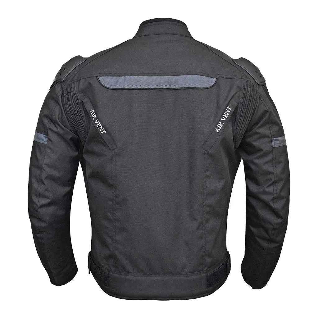 RIDERACT® Waterproof Textile Motorcycle jacket Dominator Motorbike Jacket