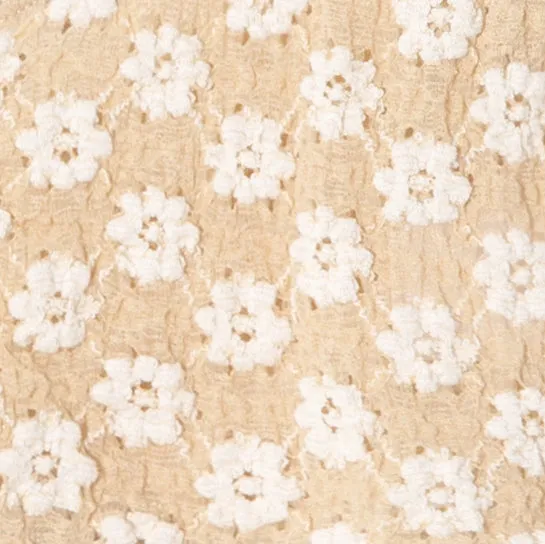 Rubi Leggings Beige Floral Lace