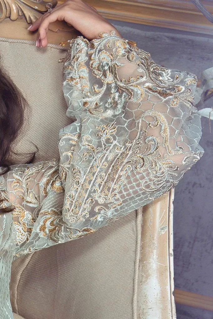 Rungrez Czarina - Surreal Luster Chiffon & Silk Collection – Radiant Frost (Limited Edition)
