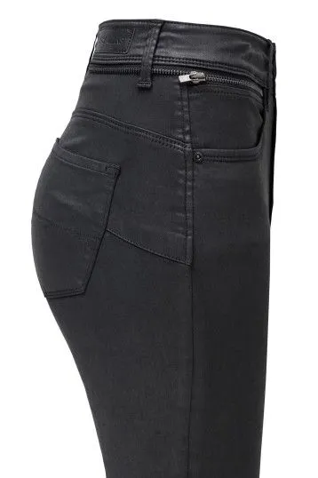Salsa Faith Push In Cropped Coated Trousers